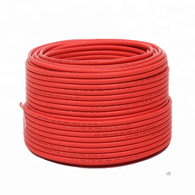 Customized Solar Pv Dc Cable 8mm Copper Waterproof
