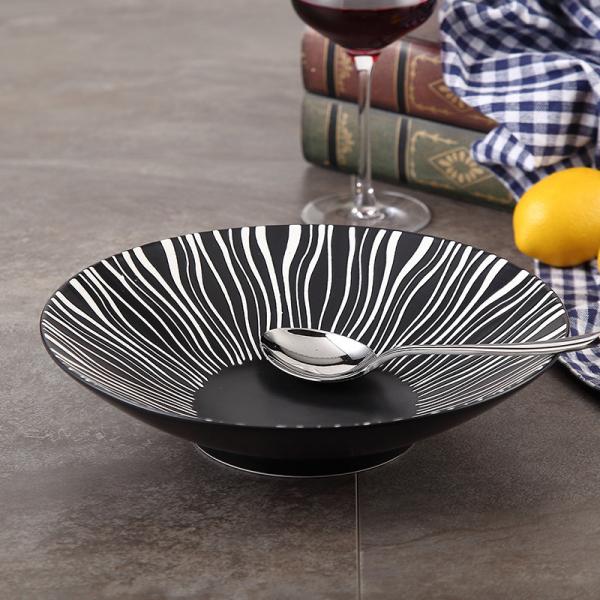 Buy cheap Cartoon Hand Painted Steak 8' 20cm Fine Bone China Dinnerware Set from wholesalers
