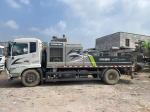 Used Zoomlion Concrete Line Pump Truck Mounted On Dongfeng Chassis