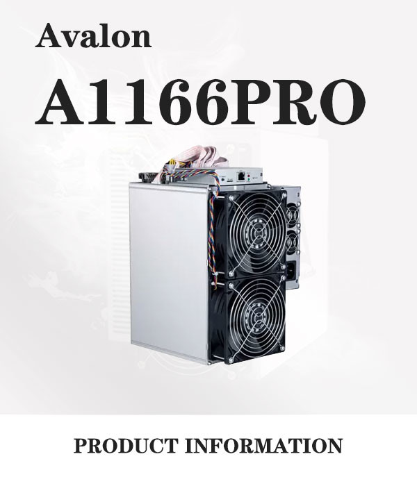 Bitcoin canaan avalon A1166 , Asic Avalonminer A1166Pro 68-81T