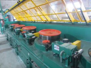 China 0.7mm Carbon Steel Wire Straight Wire Drawing Machine , High Efficient Wire Processing Machine on sale
