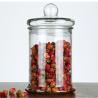 Buy cheap Household Clear Round Sealable Glass Jars Lead Free Fruit Storage from wholesalers