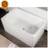 Buy cheap Acrylic Solid Stone Freestanding Tub Seamless Joint White Matte 170CM from wholesalers