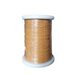 Yellow Color Triple Insulated Wire 0.15mm Self Solderable TIW Wire Ultra Thin