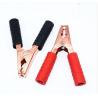 Buy cheap 200A Safety Heavy Duty Brass Battery Alligator Clamps Universal PVC Insulator Strong Alligator Clips for Car from wholesalers