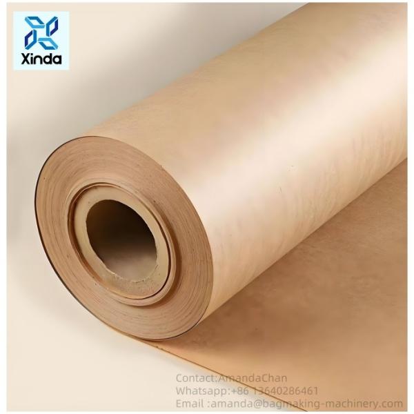 Buy cheap Wholesale kraft paper full roll base paper environmental protection kraft paper packaging from wholesalers