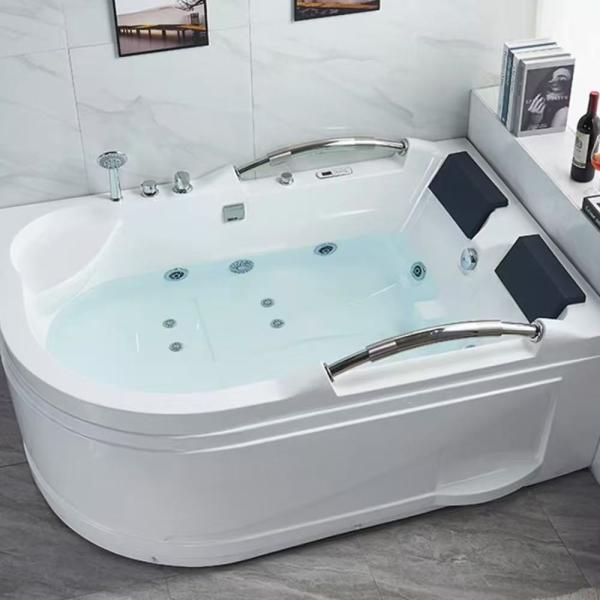 Buy cheap 2 Person Acrylic Jacuzzi Bathtubs Whirlpool Outdoor Massage Heated Jetted Tub from wholesalers