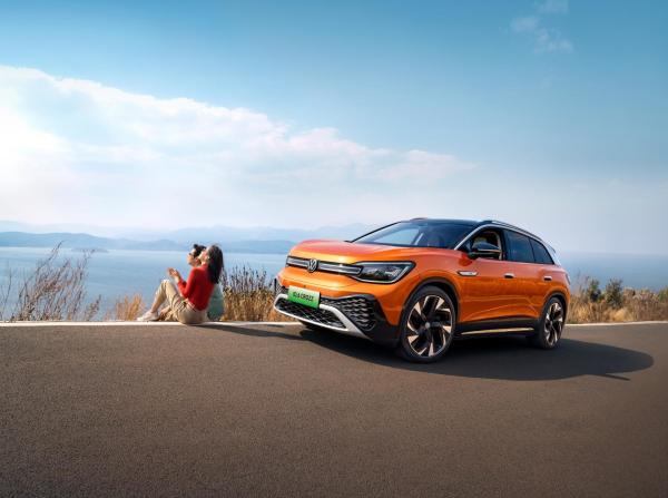 Buy cheap VW Volkswagen Electric Car ID 6 Medium And Large SUV 250 Miles Range from wholesalers