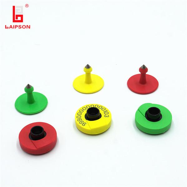 Quality Electronic FDX-B rfid cattle ear tags 134.2khz 30*13mm for sale