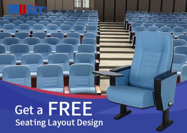Buy cheap Fashionable Folding Auditorium Theater Seating Movie Theater Seats from wholesalers