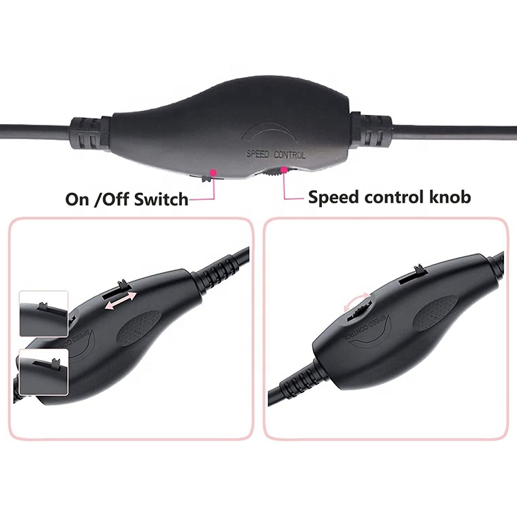 Adjustable USB 5V Step up Boost to DC 12V 3 Pin 4 Pin Connector Fan Speed Controller Power Adapter Cable for PC Cooling Fan