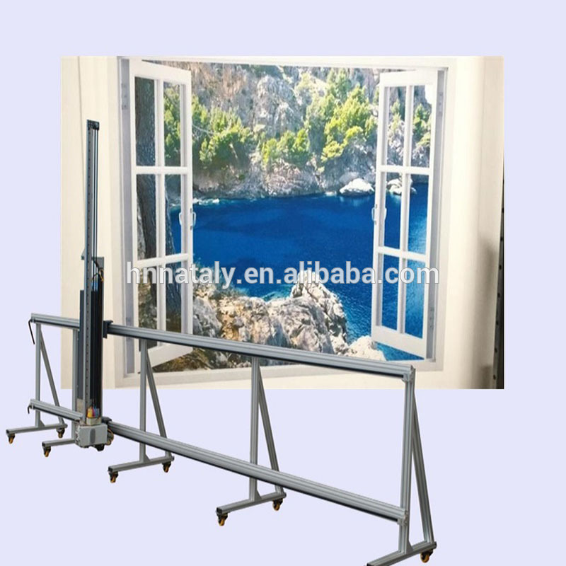 Outside 3D Mural Decor Vertical Direct to Wall Inkjet Printer