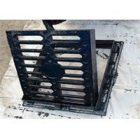 Buy cheap Black Heavy Duty Drain Grate Cover , Cast Iron Channel Gully Gratings product
