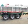 Buy cheap Heavy Duty 20 FT 3 Axle Skeletal Container Trailer With High Transport Efficiency from wholesalers