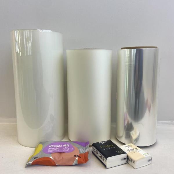 Buy cheap 15/16/18/20 Micron Metalizing Base Film Bopp Lamination Film Snack Packaging Material from wholesalers