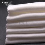Textiles Wet Wipes Spunlace Nonwoven Fabric 10cm Width PE Film Packing
