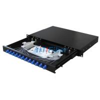Buy cheap Sliding Type Fiber Optics Patch Panel Box For LC Fiber Optic Pigtail product
