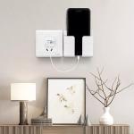 Wall Mounted Air Conditioner TV Remote Control Storage Box Houseware Plastic