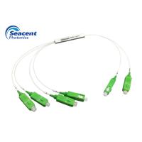 Buy cheap 2x4 Micro Type Fiber Optic PLC Splitter With Excellent Channel Uniformity product
