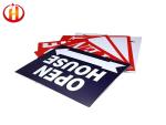 Multi Color Recycled Coroplast Corrugated Plastic Signs UV Printing