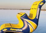 Customized PVC Tarpaulin Inflatable Rocks Water Park Slide Games For Lake