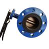 Buy cheap GG25 12" Water Double Flanged Butterfly Valve Central Lined from wholesalers