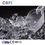 Stainless Steel Salt Water Ice Machine With Ice Cube Size 38*38*22Mm Bizter