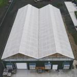 Multi-Span Venlo PC Sheet Polycarbonate Tunnel Greenhouse Blackout Light Dep