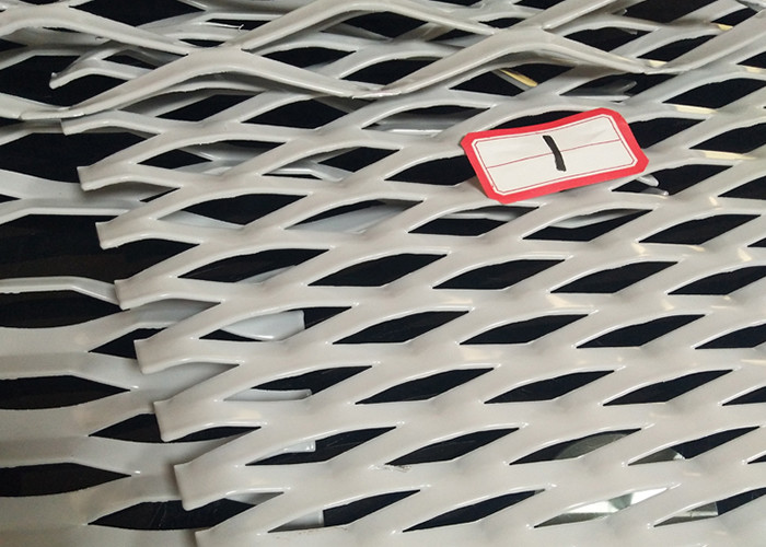 8x12mm Diamond Hole Galvanized Expanded Wire Mesh 0.5mm Thickness