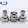 Buy cheap Customized Low Loss DC-4GHz DIN Male Female Type Feeder Coaxial Cable Adapters Connector RF Connectors from wholesalers