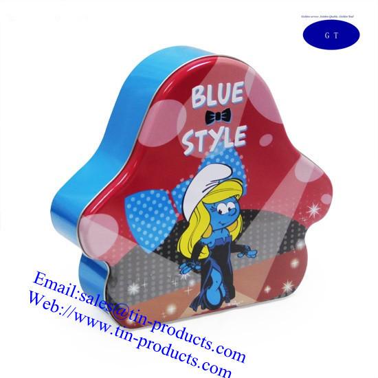 Buy cheap Different Blue style tin box, Gift Box from China Golden tin box from wholesalers