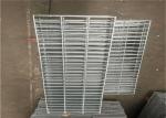 Q235 Hot Dip Galvanized Steel Grating Plate Pressure Locked For Warehouse