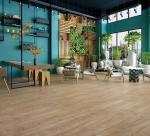 Yellow Gray Floor Tile And Antibacterial 250x1500mm Wooden Porcelain Strips For