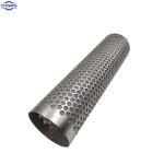 High quality 316 Stainless Steel Wire Wound Tube Slotted Screen Wedge Mesh