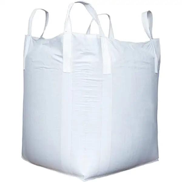 Buy cheap Wholesale PP Woven Jumbo 1 Ton Big Bags 1000kg Fabric Fibc Bag Bulk 1.5 Ton 1500kg Bulk Jumbo Baffle Bag from wholesalers