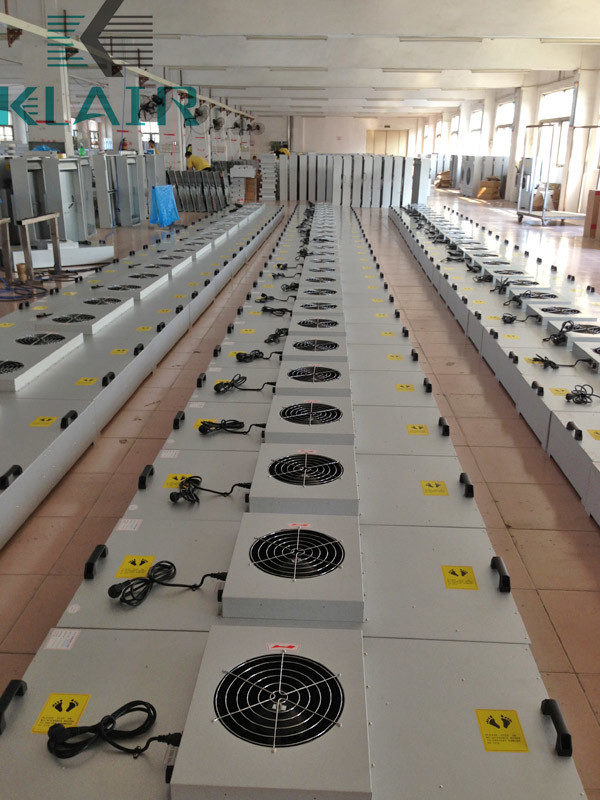 Aluminum Construction Clean Room Filter Systems With Pre Filter Ac Blower