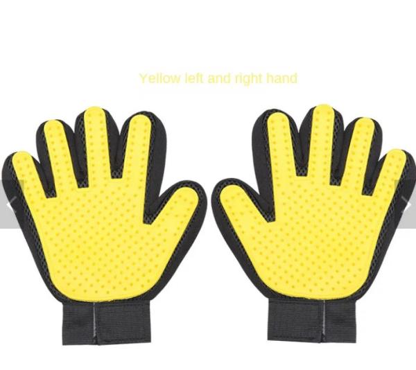 Buy cheap Soft Silicone Pet Grooming Brush Glove Enhanced from wholesalers