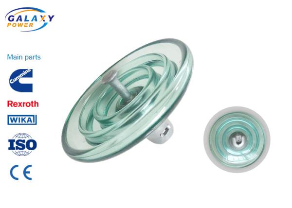 Buy cheap Light Weight Glass Disc Insulator , Corrosion Resistance Glass Power Line Insulators from wholesalers