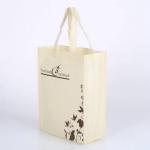 Elegant Durable Non Woven Fabric Bags For Supermarket Wash In Cold Water
