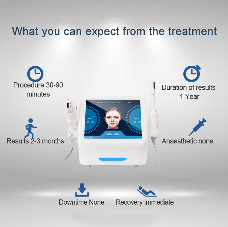360 Rotation Emission 3D HIFU Face Lift Skin Rejuvenation Equipment