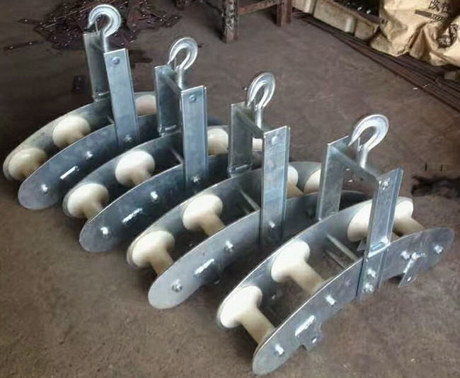 Four Sheaves Combined Stringing Block Rated Load 10kn