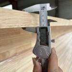 Recycled Rubber Wood Finger Joint Board Mildewproof Durable For Furniture