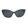 Buy cheap Cateye acetate sunglasses Men Women special green pattern UV 100% from wholesalers