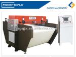 Small Size Swing Arm Clicker Press Leather Cutting Machine with 750 KG Weight