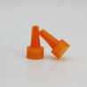 Buy cheap Hot Stamping 24mm Orange Flip Top Lid For Ketchup from wholesalers