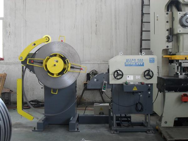 Buy cheap Steel Plate Roll Material Straightener Feeder Machine Material Frame Stamping from wholesalers