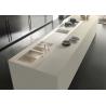 Buy cheap Non Slip Quartz Table Top Glass Vanity Top Porcelain Vanity UV Cutting from wholesalers