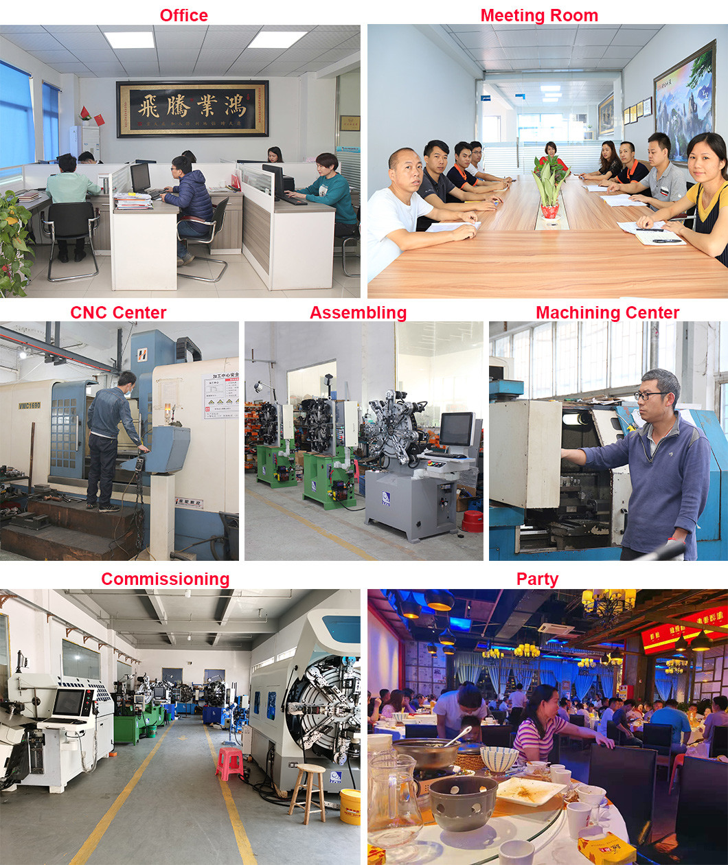 D2 Guide Rail 12 Axes Camless CNC Spring Making Machine Wire Rotating Forming Machine