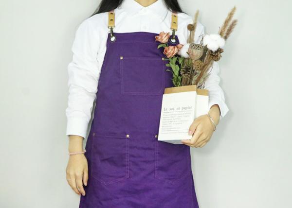 Buy cheap Double Sided Color Kitchen Cooking Cotton Work Apron For Daily Use from wholesalers