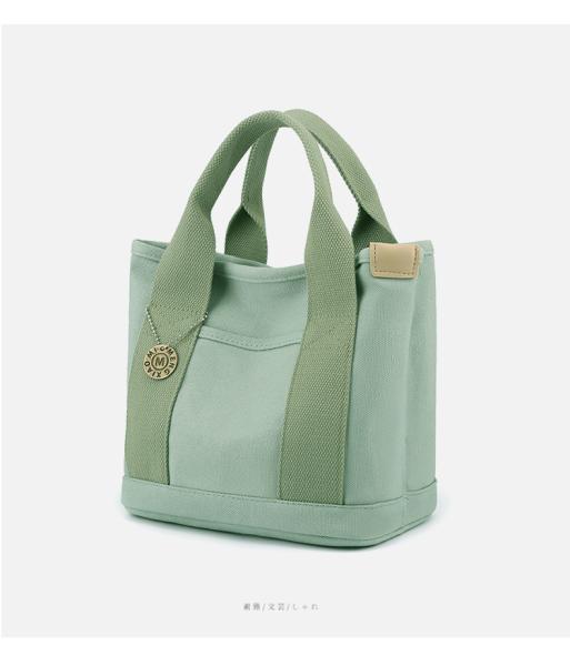 Buy cheap Reusable Cotton Lining Shopping Tote Bag with Interior Pockets for Women Girls from wholesalers